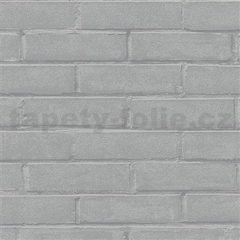 Vliesové tapety na zeď IMPOL cihly šedé