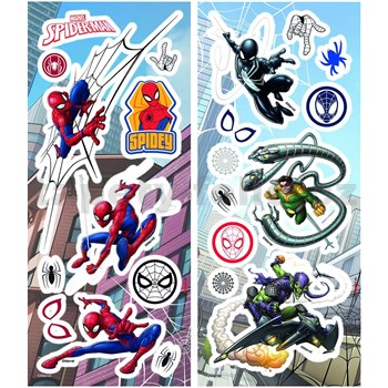 Samolepky na zeď - Marvel Spiderman 2 x 14 x 33 cm - POSLEDNÍ KUSY