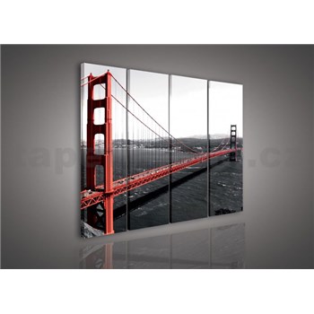 Obraz na plátně Golden Gate Bridge 120 x 100 cm