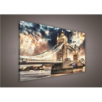 Obraz na plátně Tower Bridge 75 x 100 cm