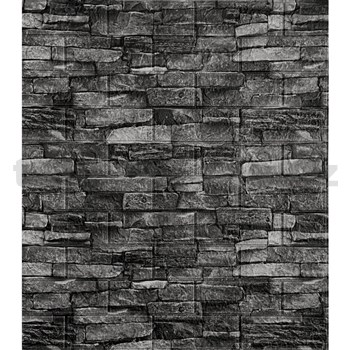 Samolepící pěnové 3D panely rozměr 70 x 77 cm, kámen šedý