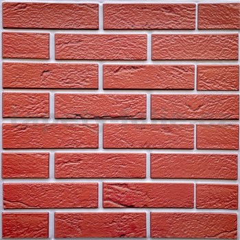 Samolepící PVC 3D panely rozměr 30 x 30 cm, cihla červená klasik - POSLEDNÍ KUSY