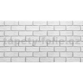 Samolepící pěnové 3D panely rozměr 60 x 30 cm, cihla šedá s šedou spárou - POSLEDNÍ KUSY