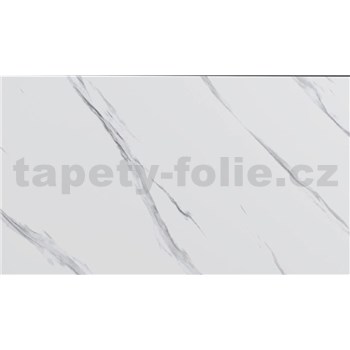 Samolepící PVC 3D panely rozměr 60 x 30 cm, Marble bílý - POSLEDNÍ KUSY