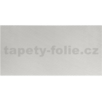 Samolepící PVC 3D panely proužky šedé rozměr 60 x 30 cm