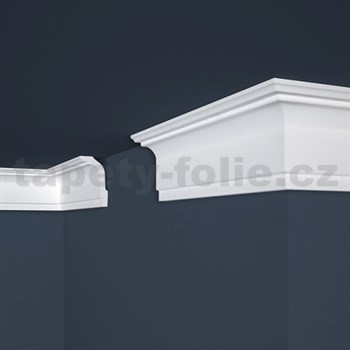 Nástěnná dekorativní lišta XPS E-33 rozměr 2000x56x86mm