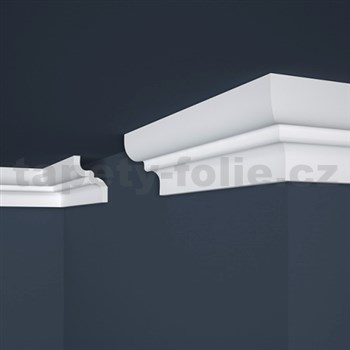 Nástěnná dekorativní lišta XPS E-9 rozměr 2000x62x80mm