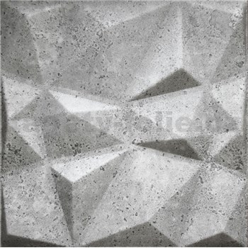 Stropní panely 3D XPS DIAMANT BETON šedý 50 x 50 cm