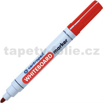 Stíratelný Centropen 8559 červený, kulatý hrot, stopa 2,5 mm