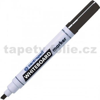 Stíratelný Centropen 8569 černý, seříznutý hrot, stopa 1-4,5 mm - POSLEDNÍ KUSY