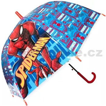 Transparentní dětský deštník Disney Marvel Spider-man 19