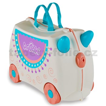 Dětský kufr TRUNKI na kolečkách lama Lola