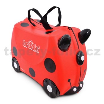 Dětský kufr TRUNKI na kolečkách beruška