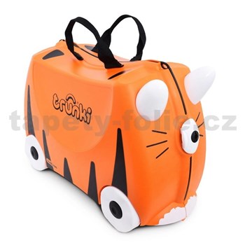 Dětský kufr TRUNKI na kolečkách tygřík