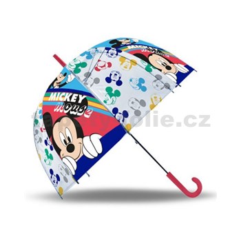 Transparentní  dětský deštník Disney Mickey 18