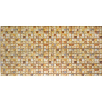 Obkladové panely 3D PVC rozměr 955 x 480 mm mozaika Marakesh hnědá