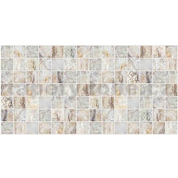 Obkladové panely 3D PVC rozměr 955 x 490 mm obklad malý s dekorem krémový  - POSLEDNÍ 2 KUSY