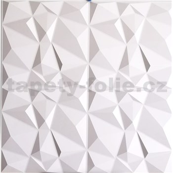 Obkladové panely 3D PVC rozměr 595 x 595 mm, tloušťka 0,6mm, DIAMOND 3D