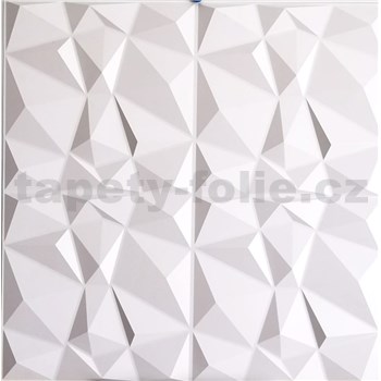 Obkladové panely 3D PVC rozměr 595 x 595 mm, tloušťka 0,6mm, DIAMANT 3D