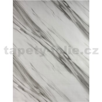 Samolepící panel na zeď na pěnovém podkladu mramor šedý rozměr 280 x 60 cm