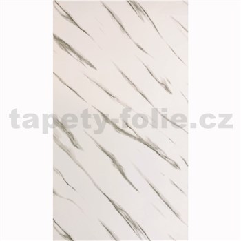 Samolepící panely na zeď na pěnovém podkladu mramor světle šedý rozměr 100 x 60 cm