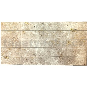 Obkladové panely 3D PVC rozměr 960 x 480 mm mramorový obklad béžový