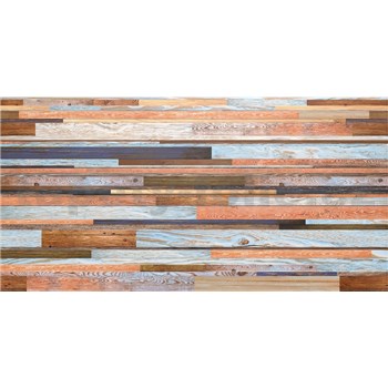 Obkladové panely 3D PVC rozměr 957 x 480 mm, barevné dřevo s patinou - POSLEDNÍ KUSY