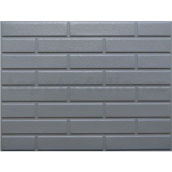 Obkladové panely 3D PVC rozměr 440 x 580 mm cihla šedá