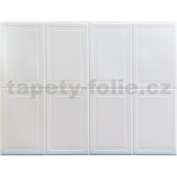 Obkladové panely 3D PVC rozměr 440 x 580 mm obklad s dekoračním rámečkem