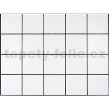 Obkladové panely 3D PVC rozměr 440 x 580 mm obklad malý s hnědou spárou