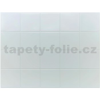 Obkladové panely 3D PVC rozměr 440 x 580 mm obklad malý bílý