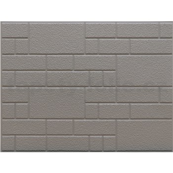 Obkladové panely 3D PVC rozměr 440 x 580 mm nepravidelný obklad strukturovaný šedý