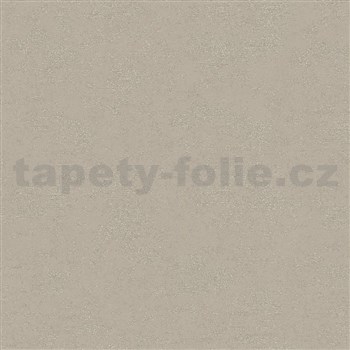 Vliesové tapety Sand and Stones moderní stěrka světle hnědá s metalickými odlesky - POSLEDNÍ KUSY