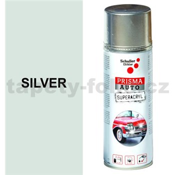 Sprej AUTO SUPERACRYL 400ml barva stříbrná