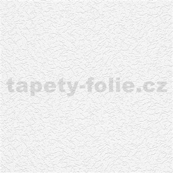 Vliesové tapety na zeď IMPOL Timeless omítkovina bílá hrubá struktura - MEGA ROLL návin 15m