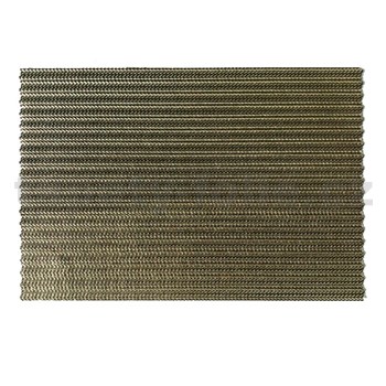 Vinylové dekorativní prostírání na stůl obdélníkové zlaté 45 cm x 30 cm - POSLEDNÍ KUSY