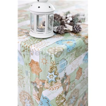 Ubrus metráž vánoční motiv VI. - POSLEDNÍ METRY