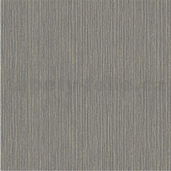 Vinylové tapety na zeď jemné proužky šedé