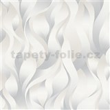 Vliesové tapety na zeď ELLE DECORATION 2 3D plameny šedo-hnědé - POSLEDNÍ KUSY