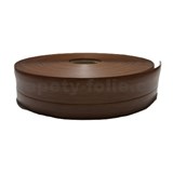 Podlahová lemovka z PVC samolepící dub tmavě hnědý 5,3 cm x 30 m