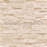Vliesové tapety na zeď Origin - kámen pískovec béžový -  POSLEDNÍ KUS
