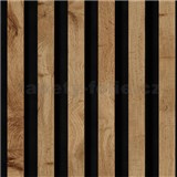 Dekorační panely wotan 3D lamely na filcovém podkladu 30 x 30 cm
