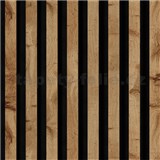 Dekorační panely wotan 3D lamely na filcovém podkladu 40 x 40 cm