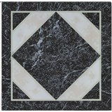 Vinylové samolepící podlahové čtverce Classic mramor černobílý rozměr 30,5 cm x 30,5 cm