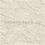 Vliesové tapety na zeď IMPOL Factory 4 mramor krémově bílý s niklovým žíháním - POSLEDNÍ KUSY