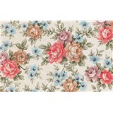 Samolepící tapety květy růže 90 cm x 15 m - POSLEDNÍ METRY