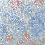 Samolepící fólie tulipány s listy - 90 cm x 15 m - POSLEDNÍ METRY