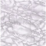 ZBYTKOVÁ METRÁŽ - samolepící tapety mramor Carrara modro-šedá 67,5 cm