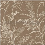 Vliesové tapety na zeď IMPOL Prairie motiv lučních travin hnědý