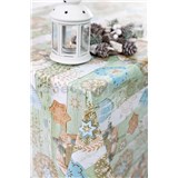 Ubrus metráž vánoční motiv VI. - POSLEDNÍ METRY